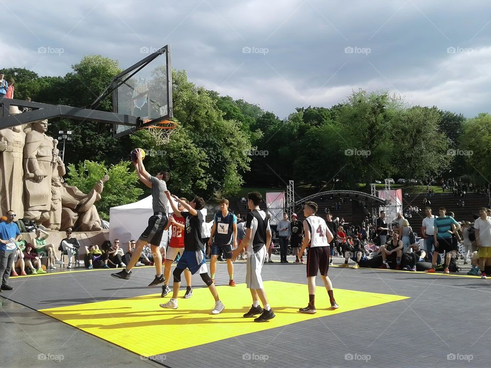 street basketball