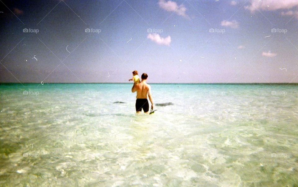 Into the open. Stingray City