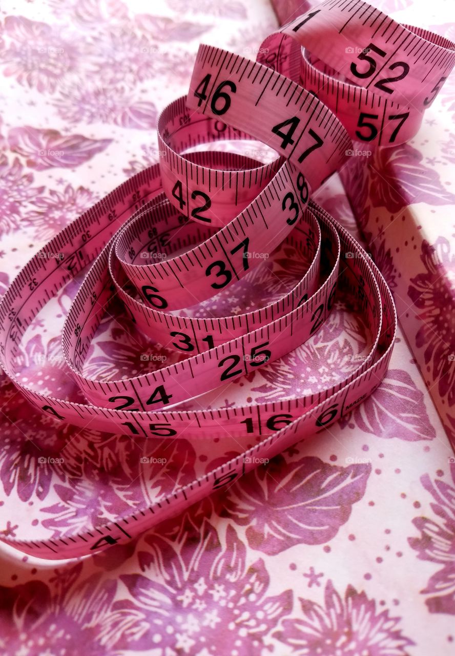 Numbers  and pink