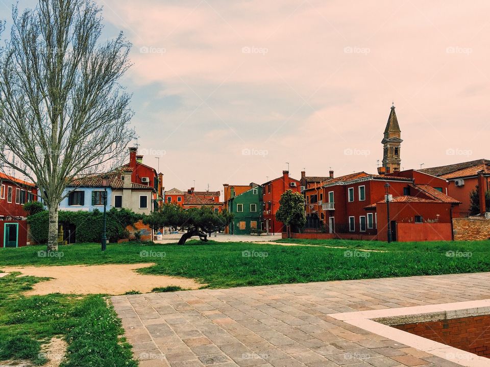 Burano island