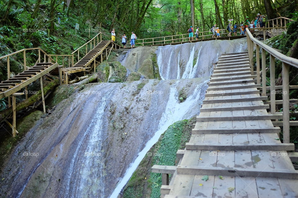 Waterfall in the forest