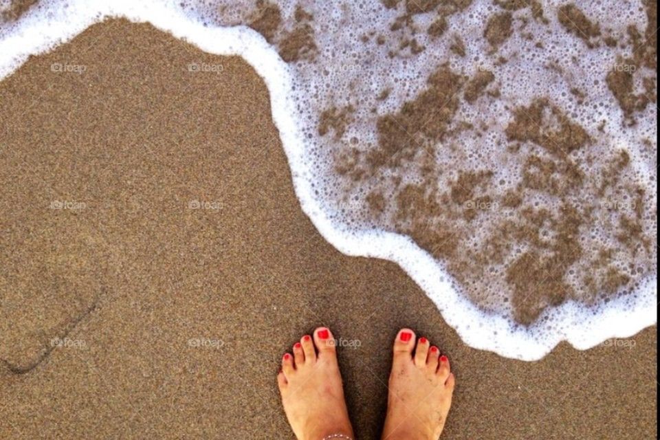 Beach feet