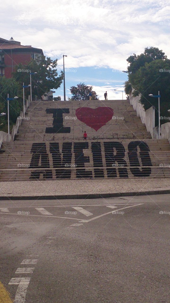 steps in Aveiro. lets go to Aveiro in portugal!