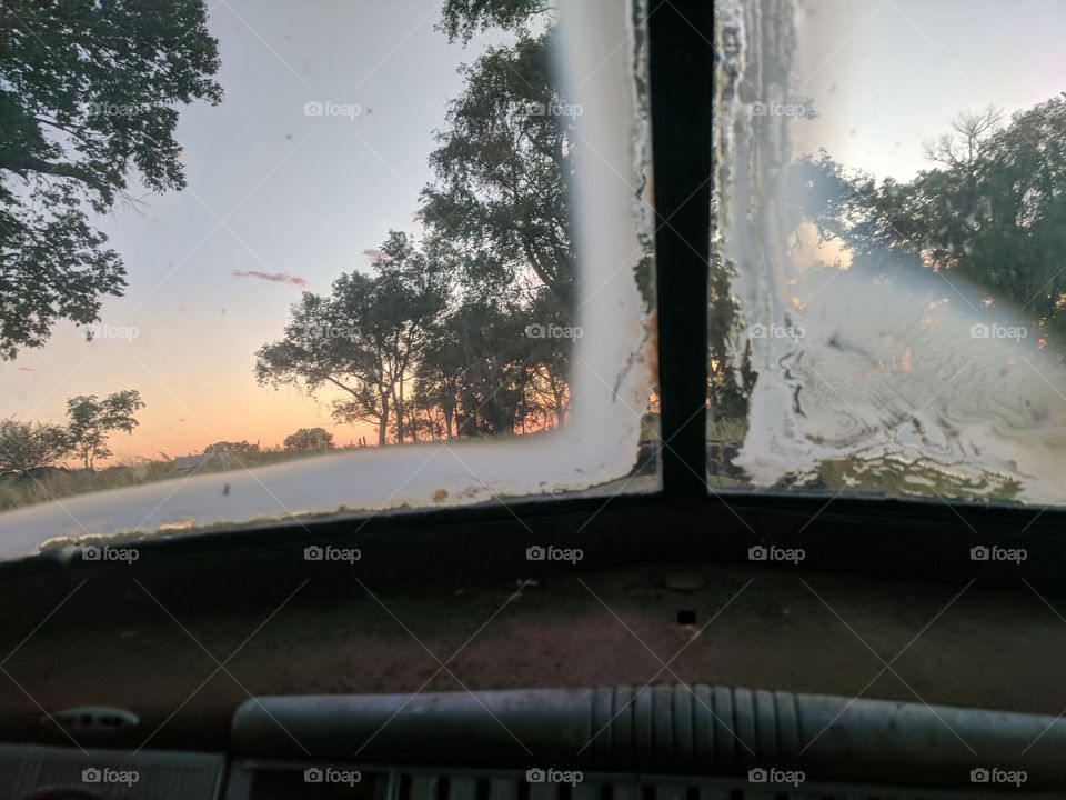 Rain, Fog, Weather, Window, Light