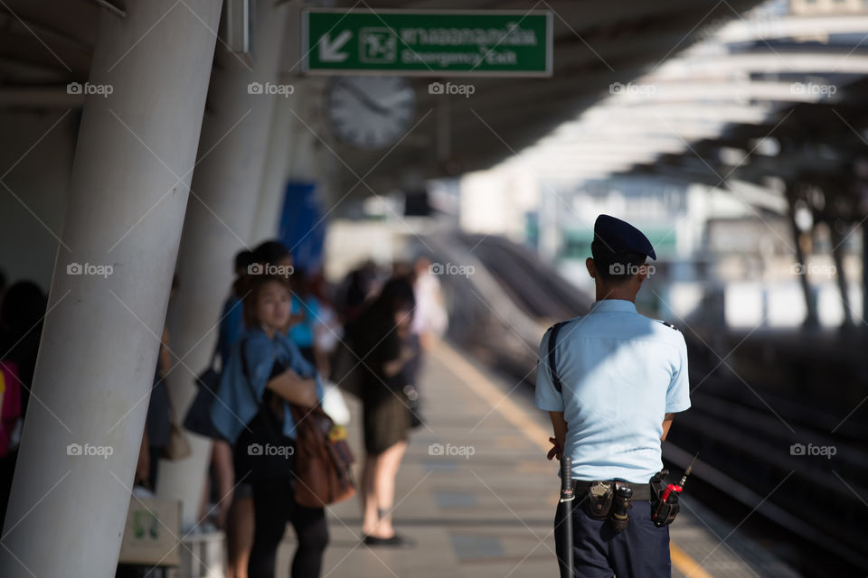 Security of the BTS train