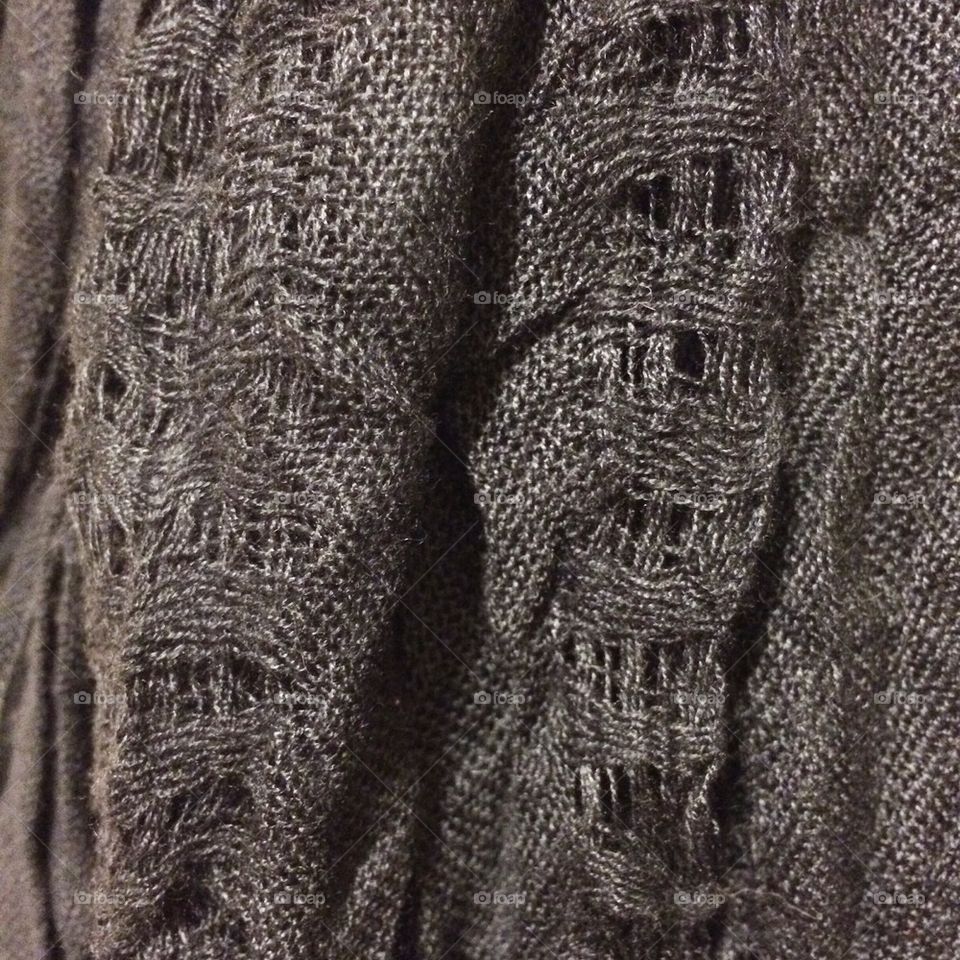 Gray knit