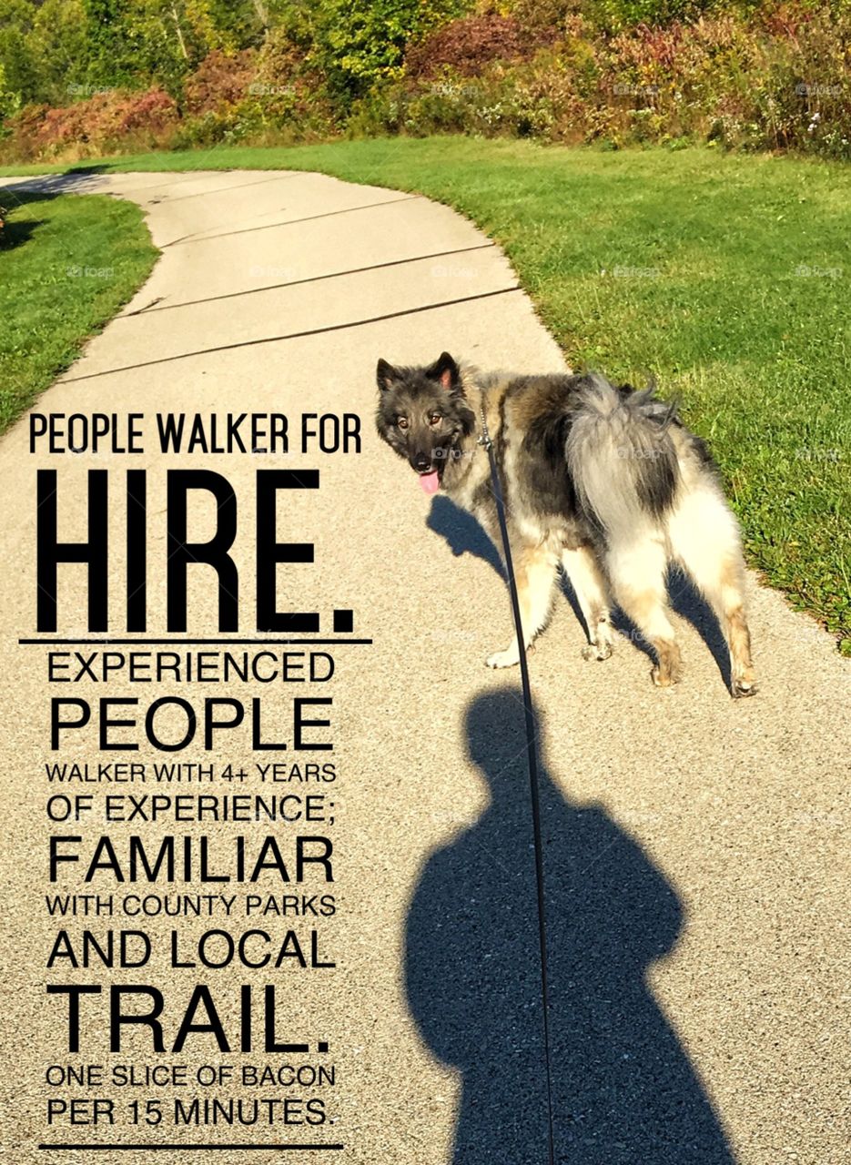 People walker for hire