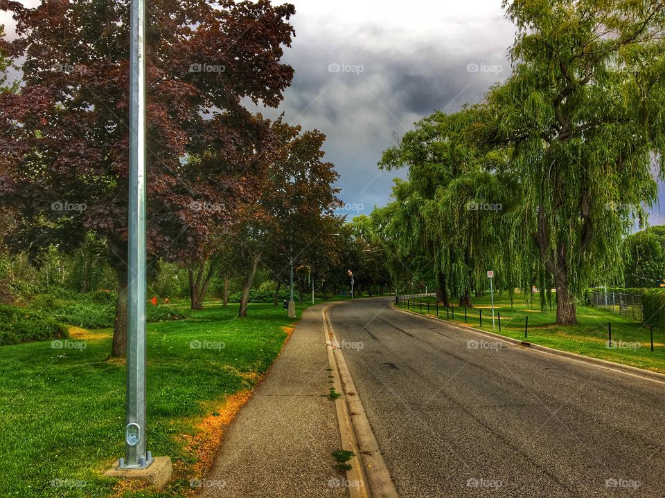 Stormy day at the park! 