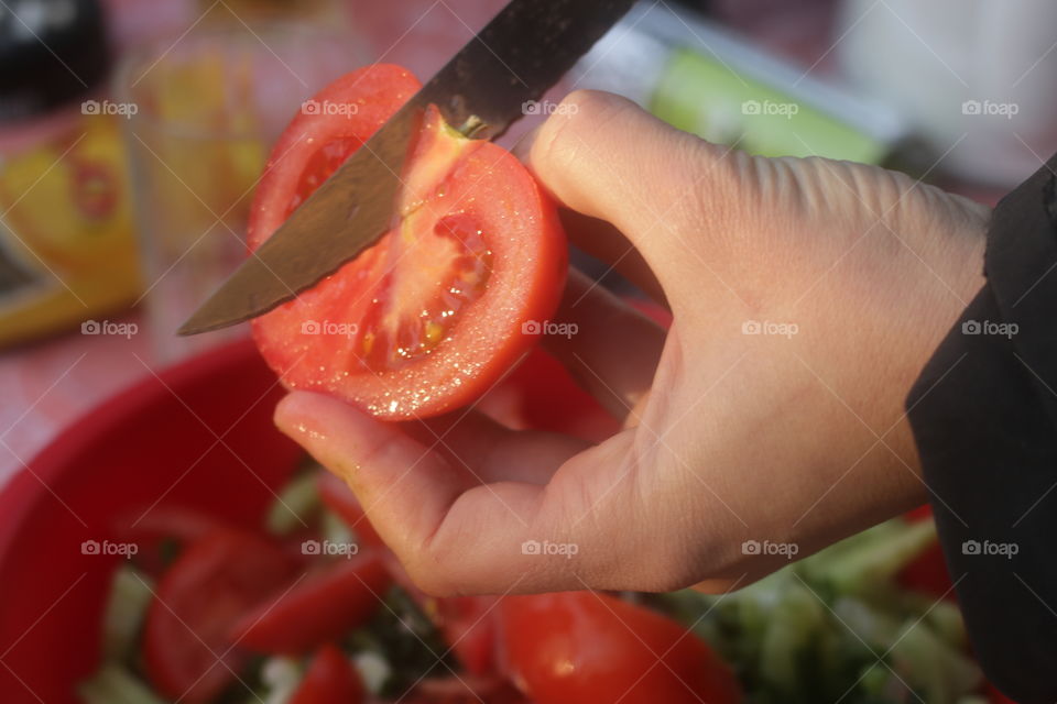 Tomato salad