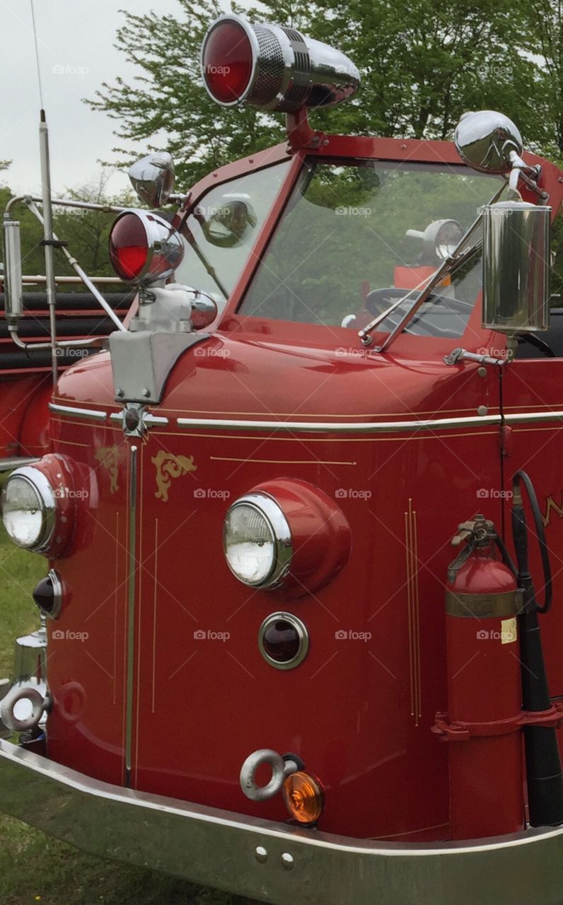 Vintage Fire Engine 