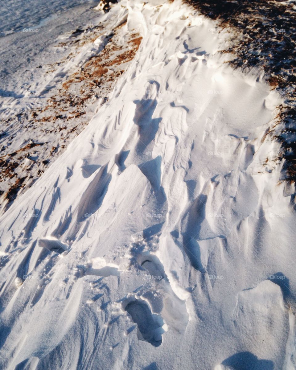 View of glacier