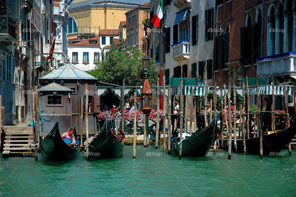 italy boats buildings windows by illusionfactory