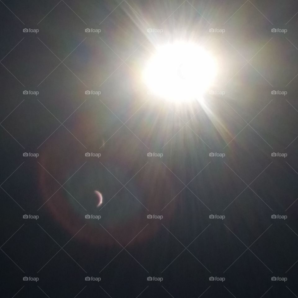 solar eclipse reflection