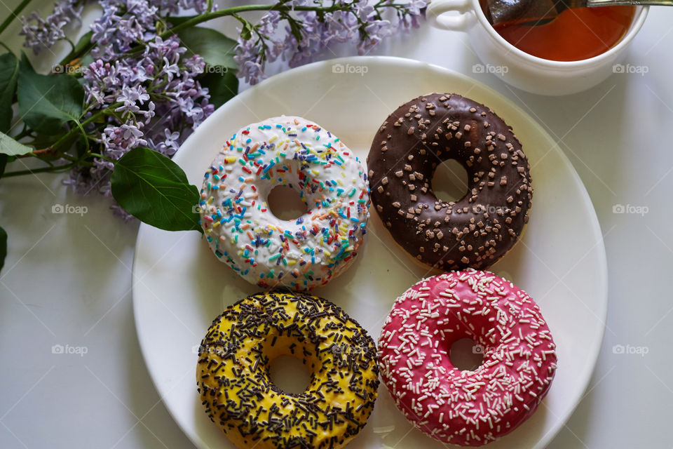 donuts for breakfast