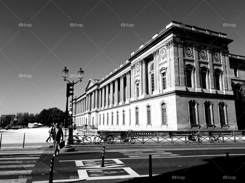 Paris in Black and white