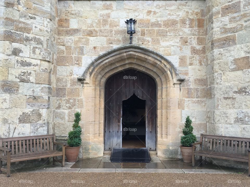 Arched doorway