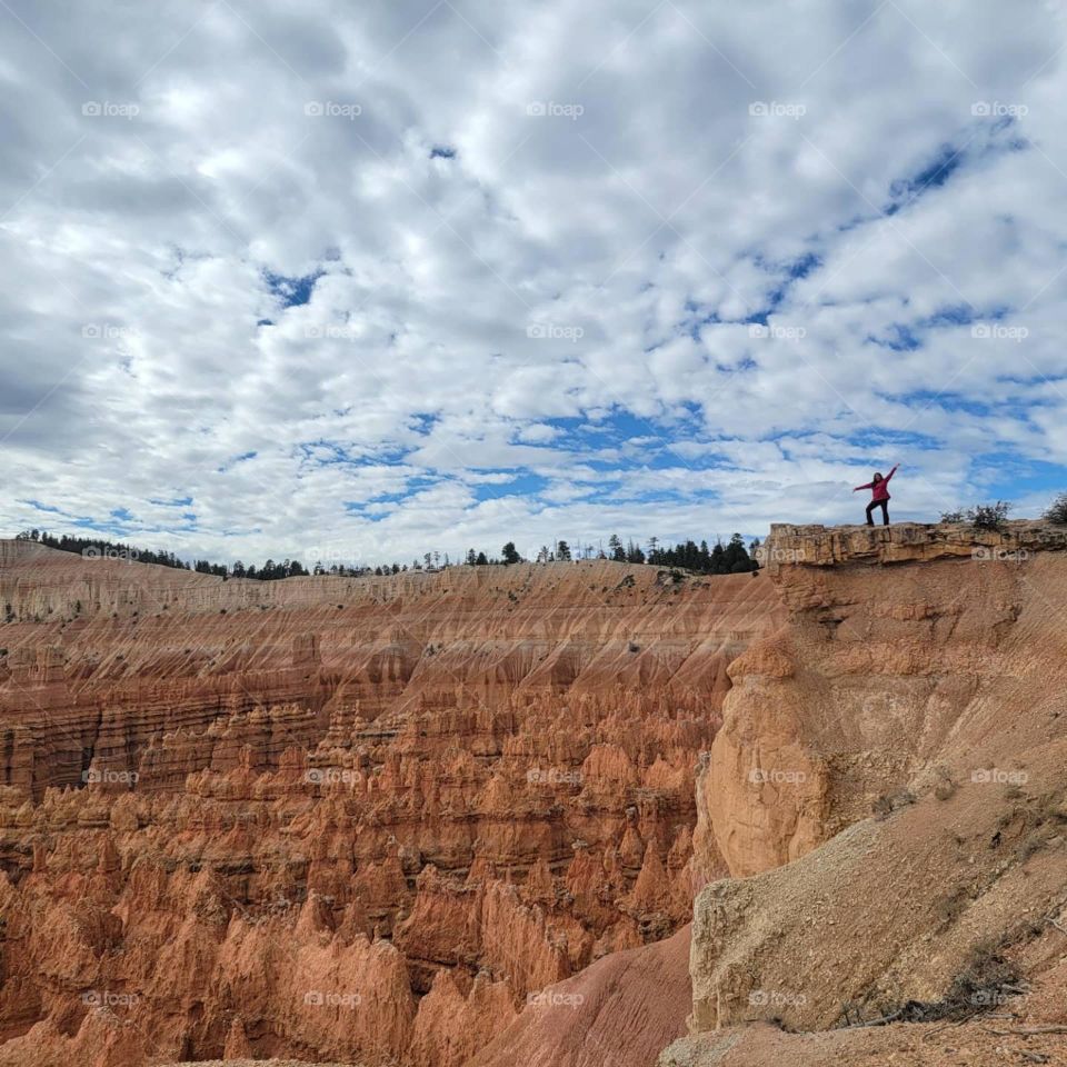 Clouds at Bryce Canyon