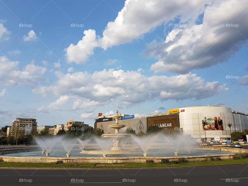 Unirii Square in Bucharest