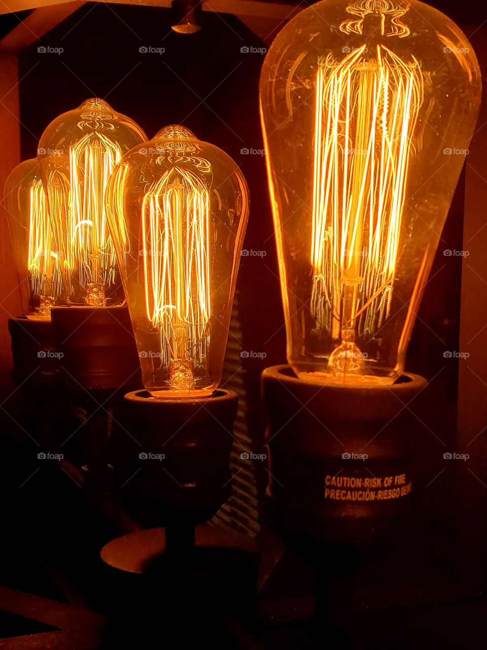 Edison bulbs add a beautiful touch to your decor