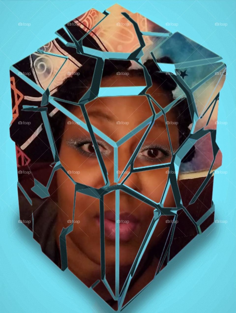 Cracked cubicle- breaking the monotony