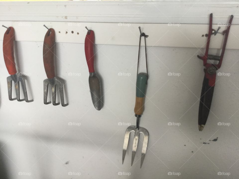 Tools for the garden 