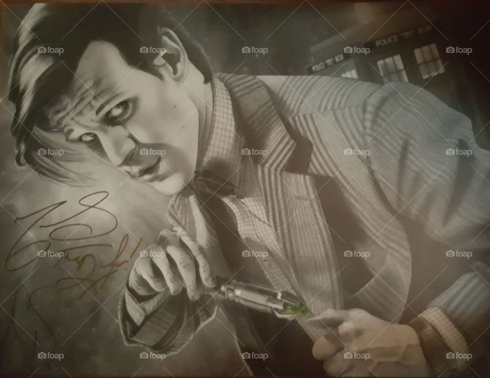 Matt Smith autograph