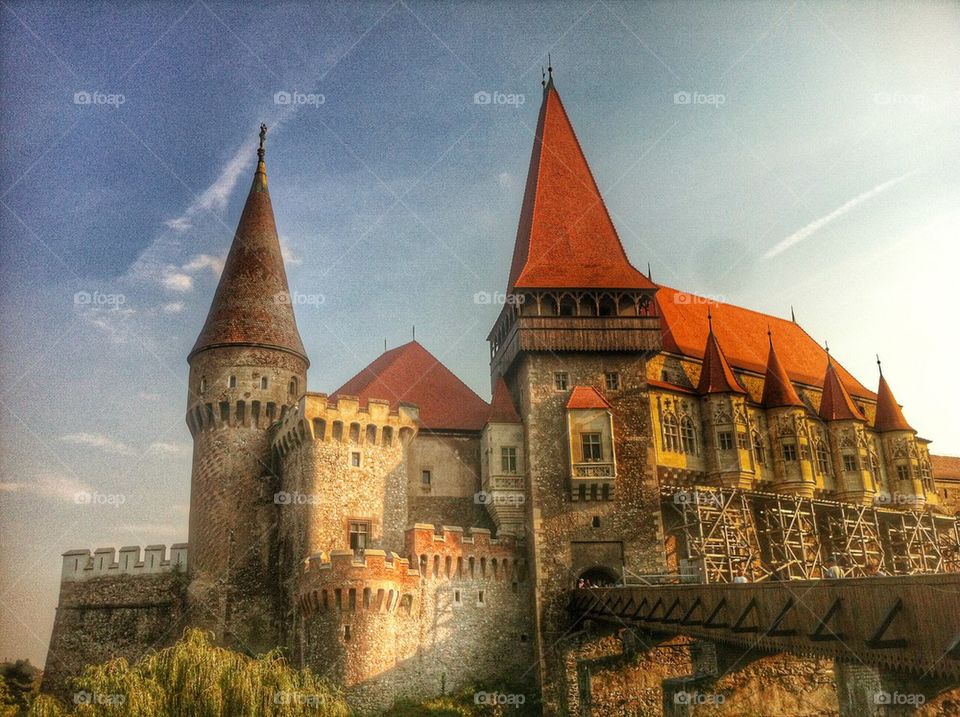 Hunyad, Corvin, Castle, Hunedoara, Romania