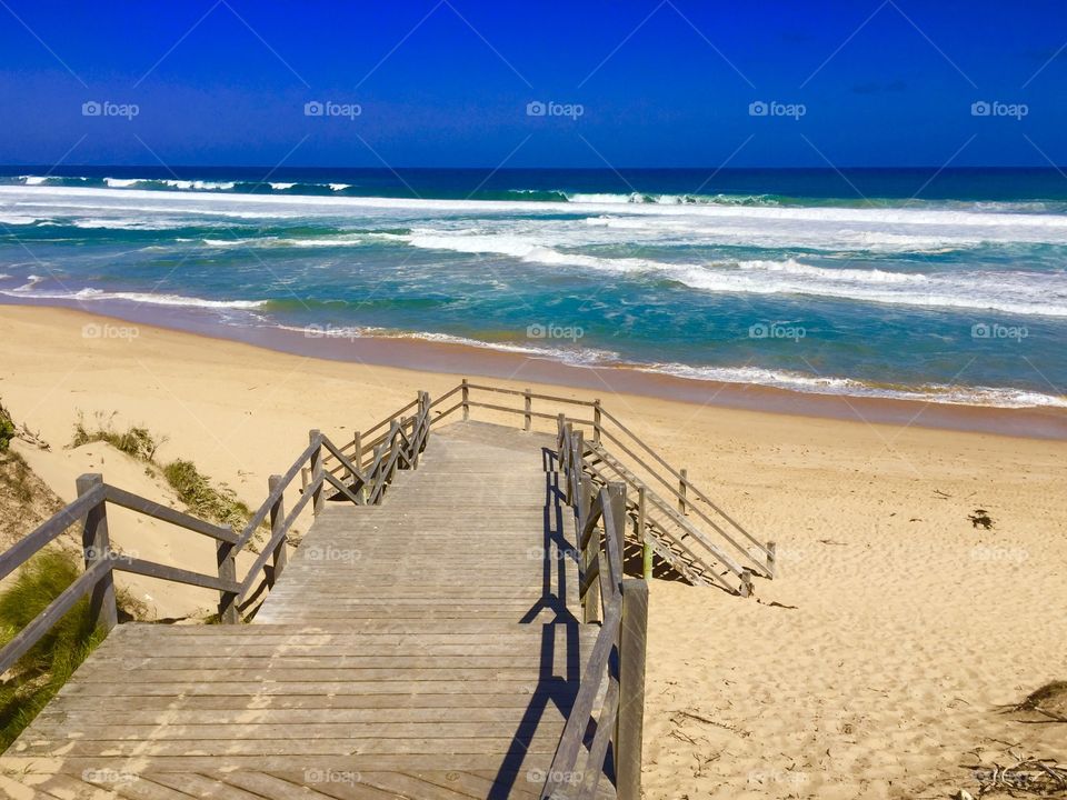  Boardwalk leading to the Surf Beach 