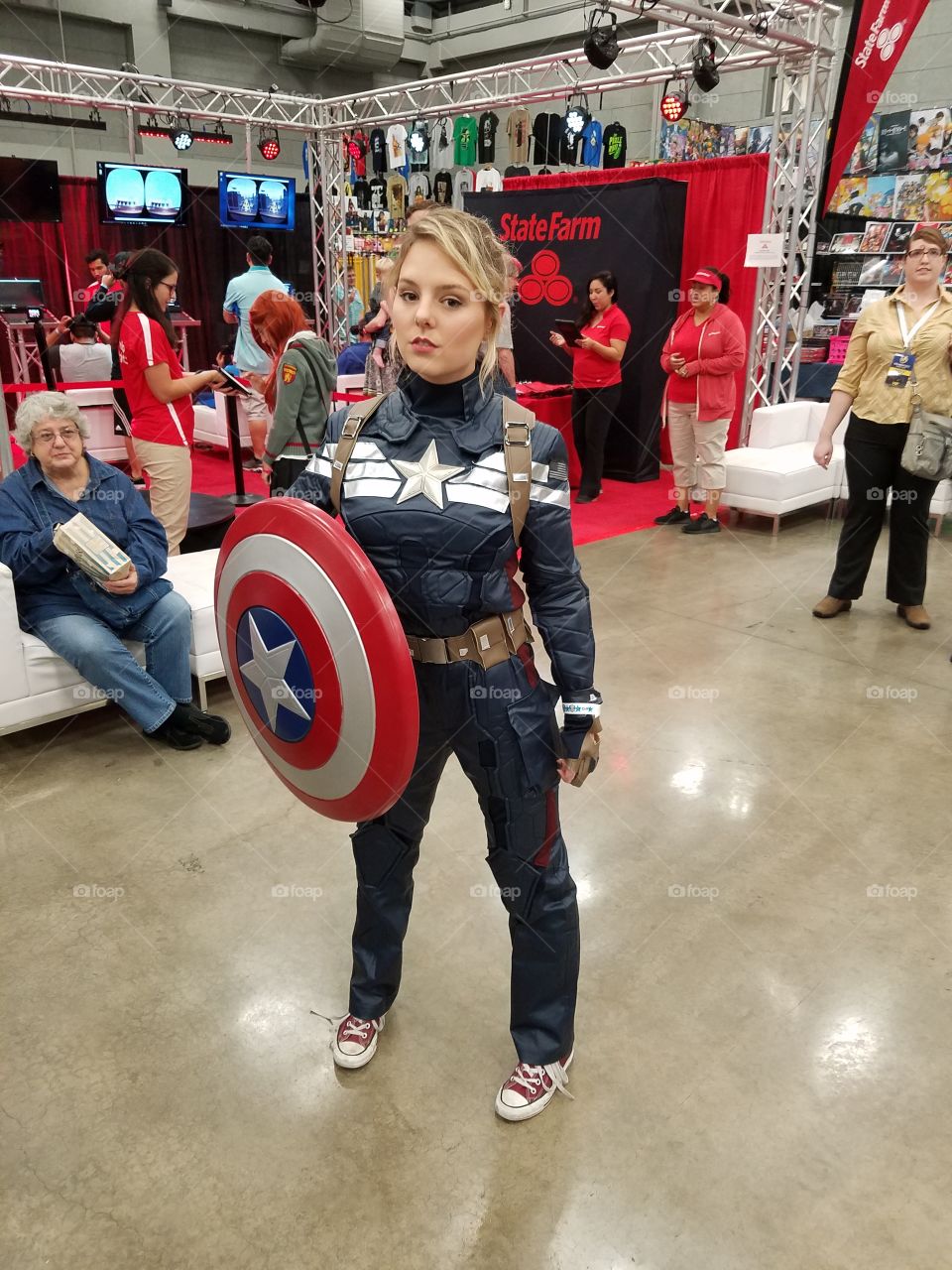 Austin Comic Con Cosplay Captain America