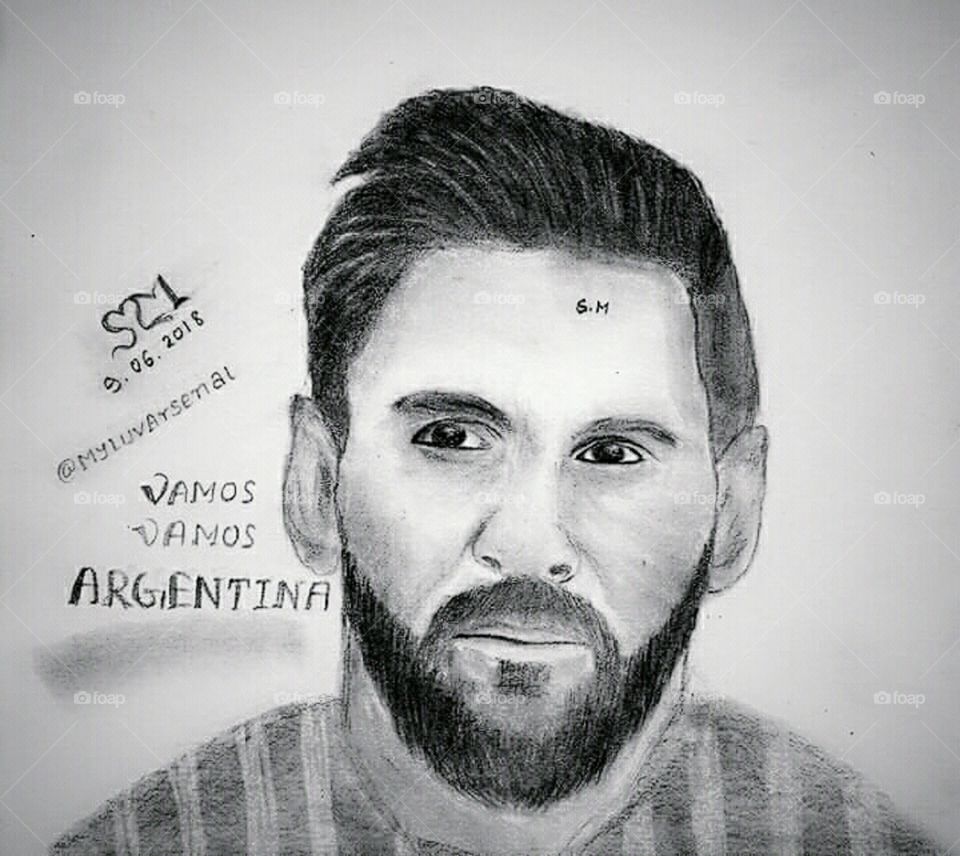 Messi In My sketch