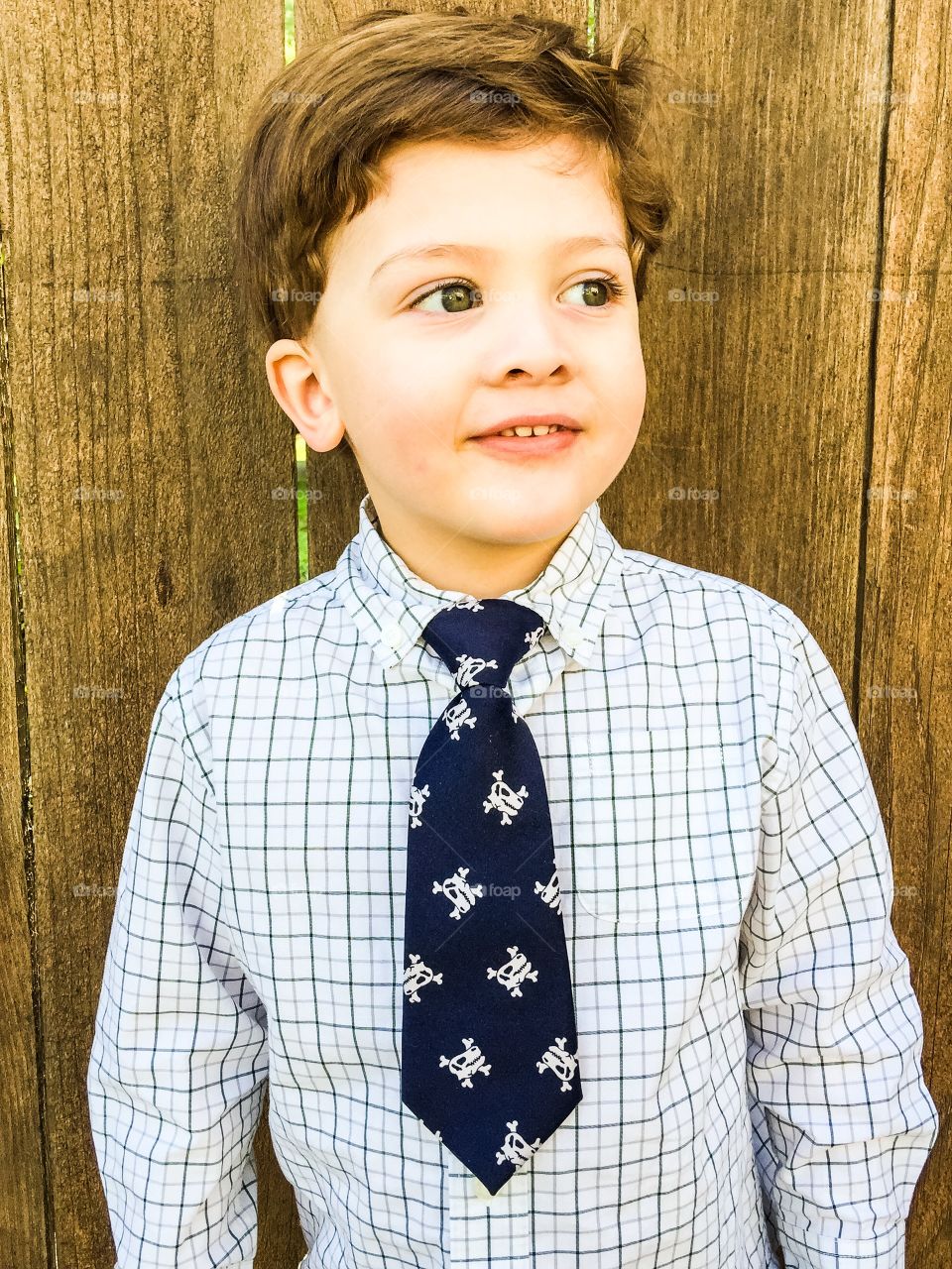 Portrait of a little boy