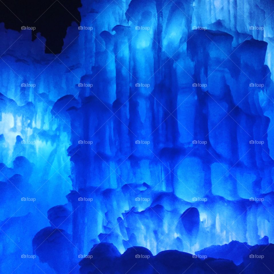 Ice Castles in New Hampshire 