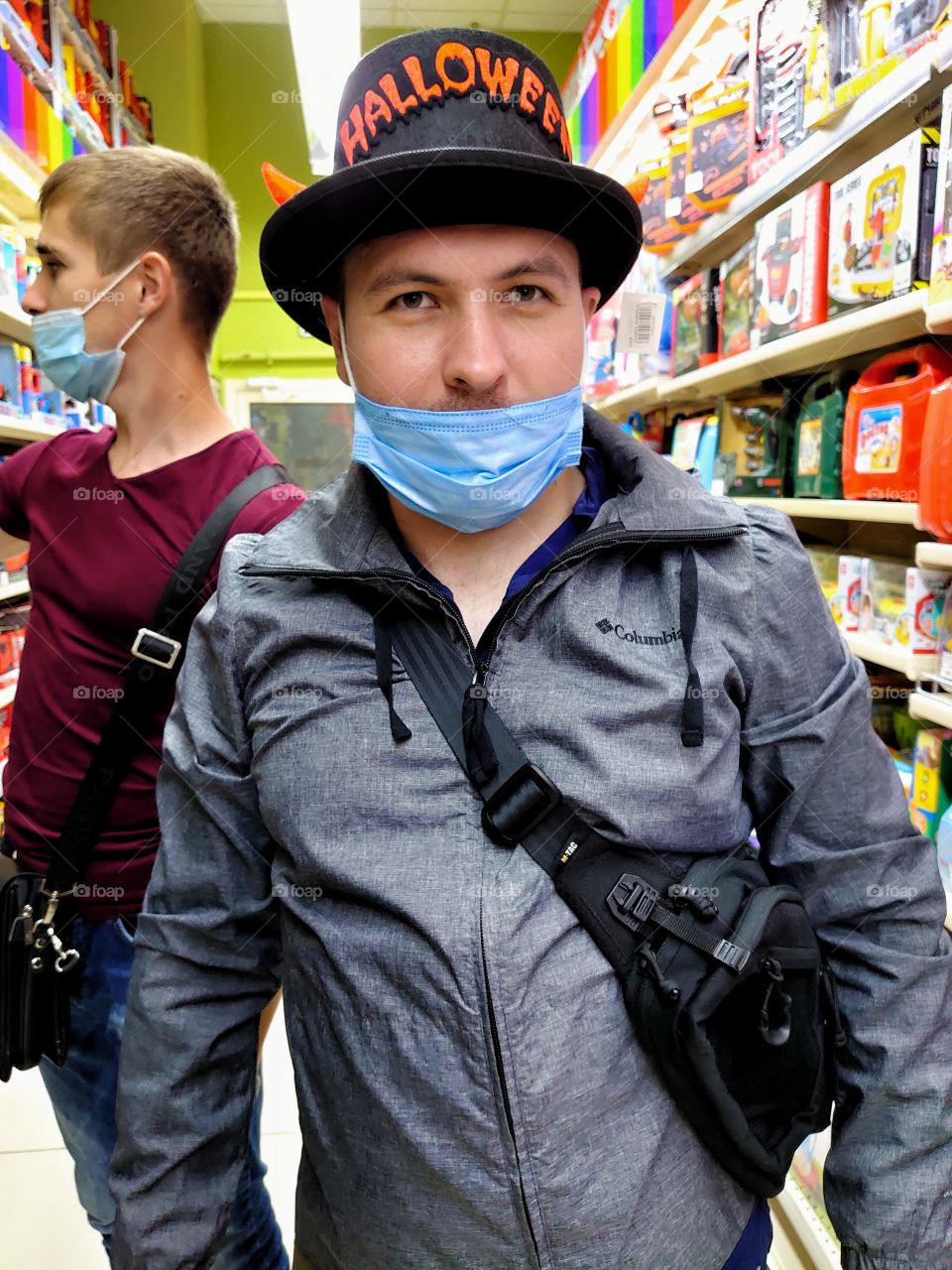 Preparing for Halloween in Ukraine