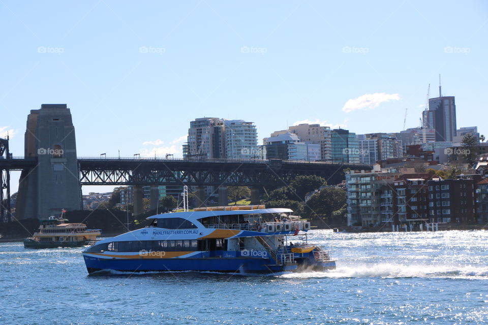 Super ferry with family 