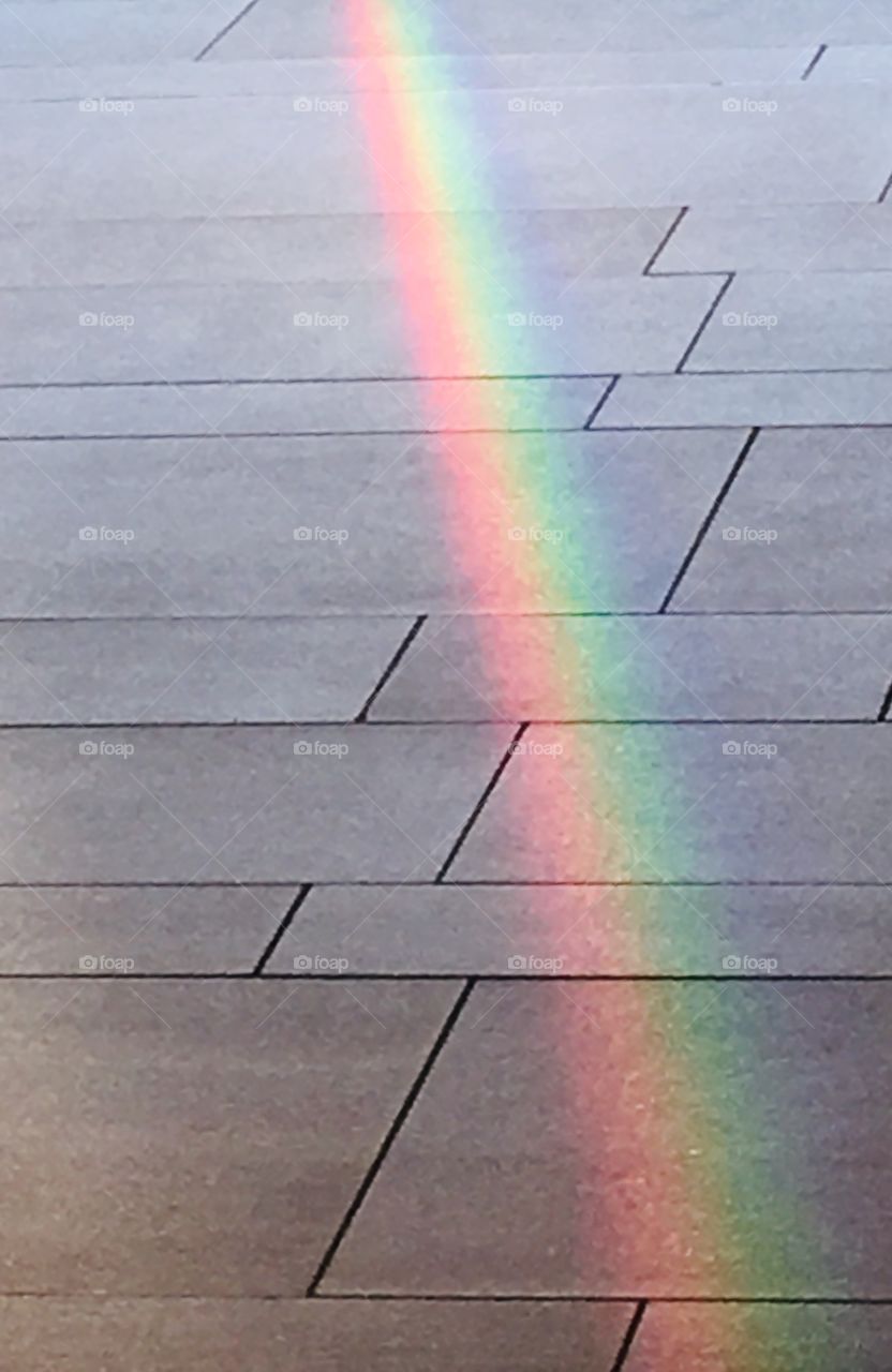 Rainbow floor
