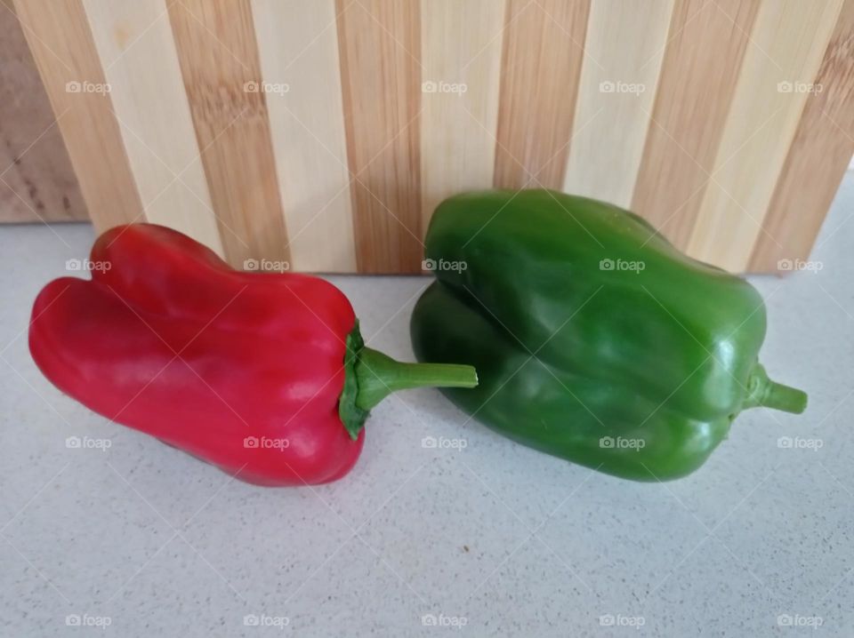 Bell peppers / aji morrón