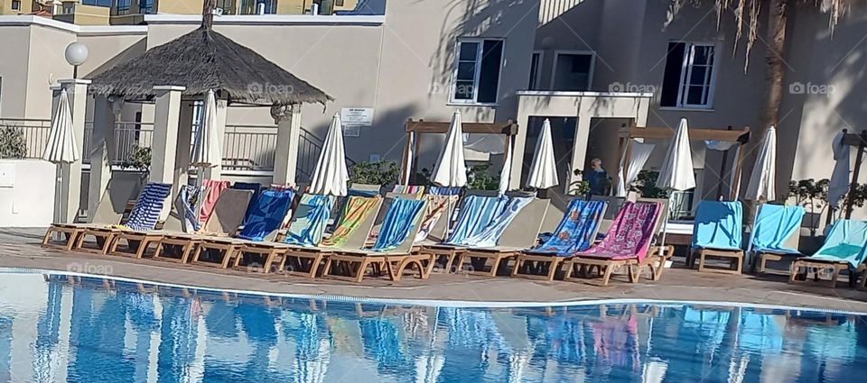 deck chairs
