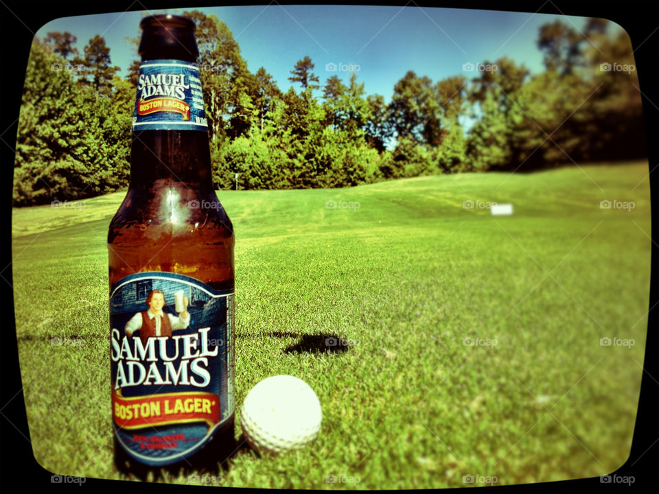 clemson sports beer golf by mushjet