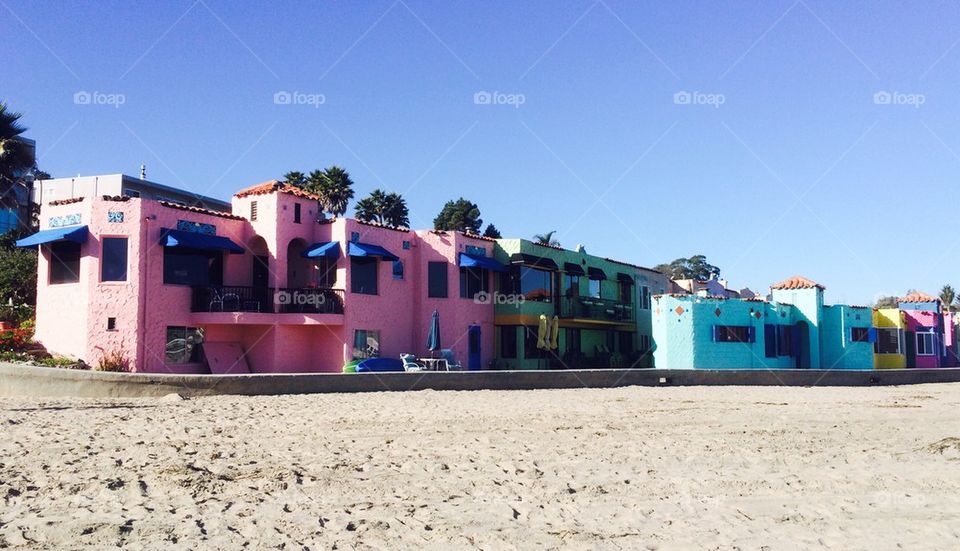 Capitola beachfront houses