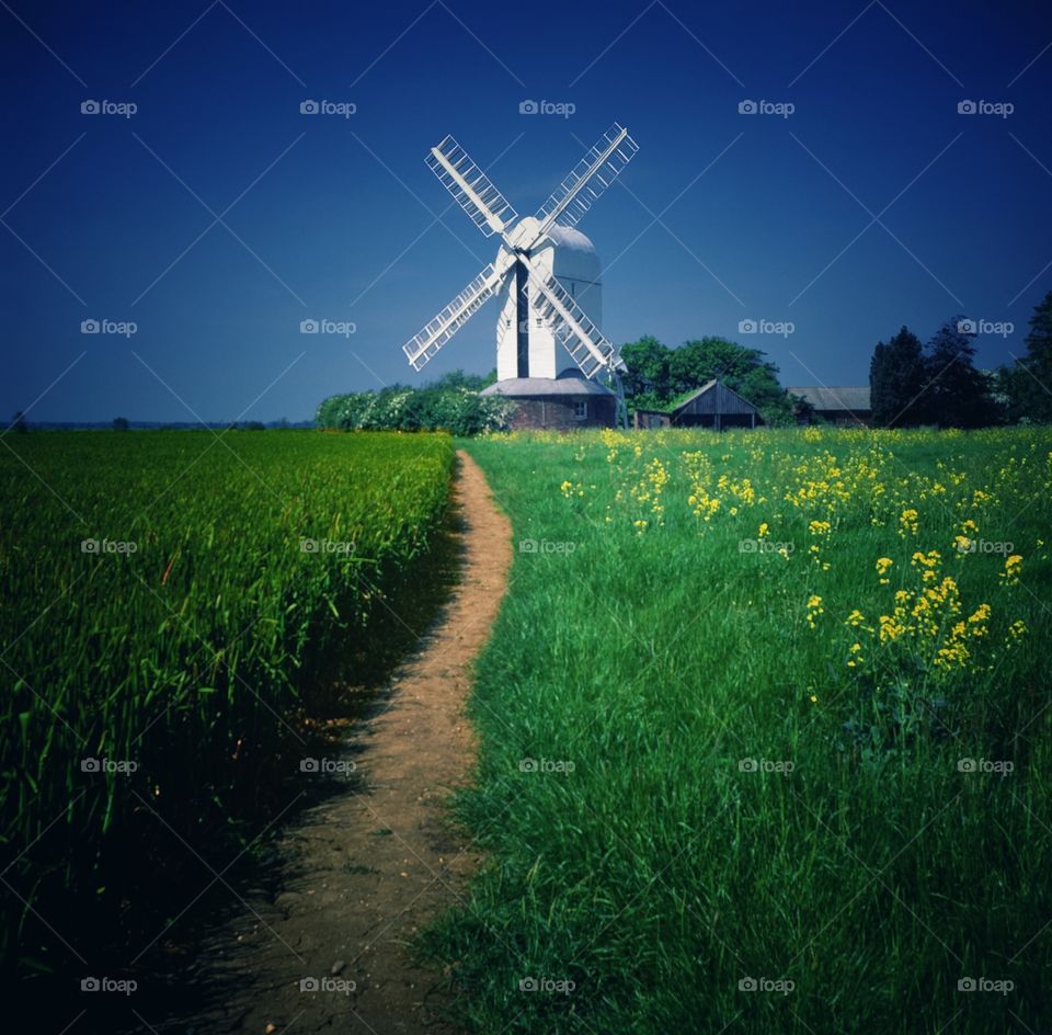 Windmill. Path