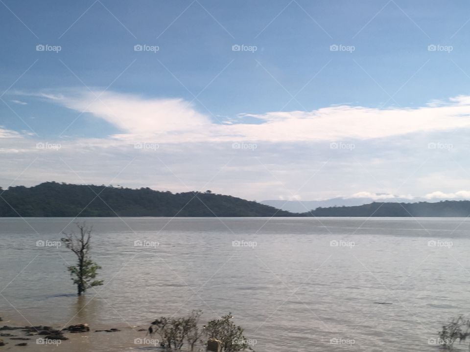 Sea at Dawes district Myanmar