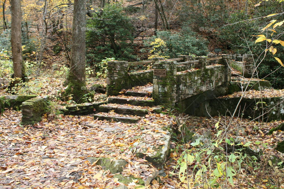 Hiking bridge