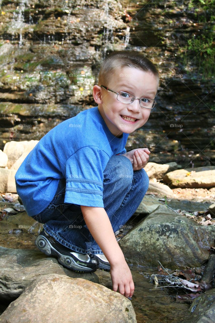 Portrait of small child