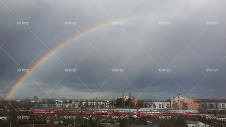 Rainbow auf Wersten Düsseldorf Deutschland
