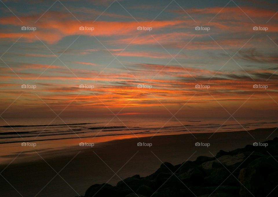 Sunrise at Crescent Beach