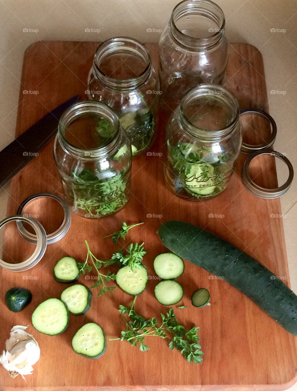 Garden fresh pickles