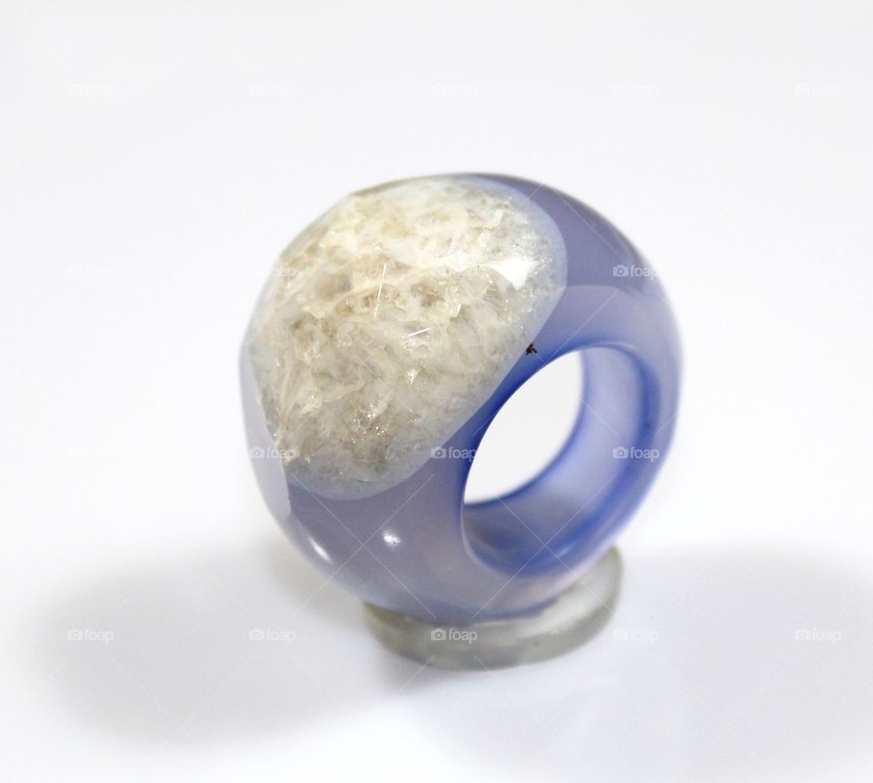 Natural Agate Stone Ring