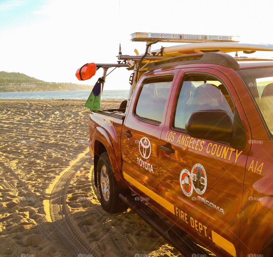 Lifeguard truck 