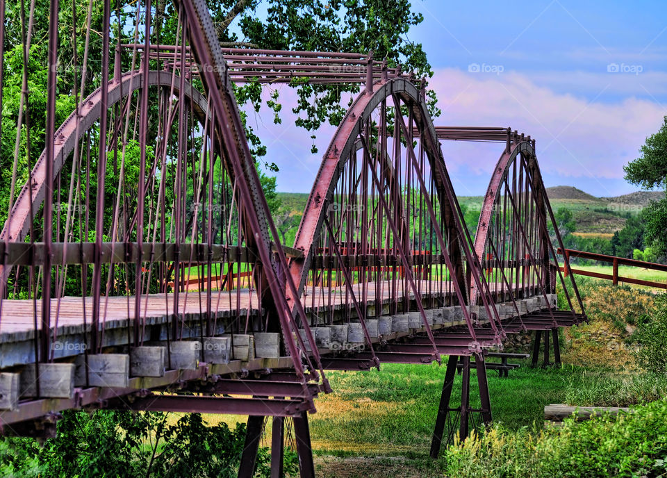 Bridge. Bridge in WY