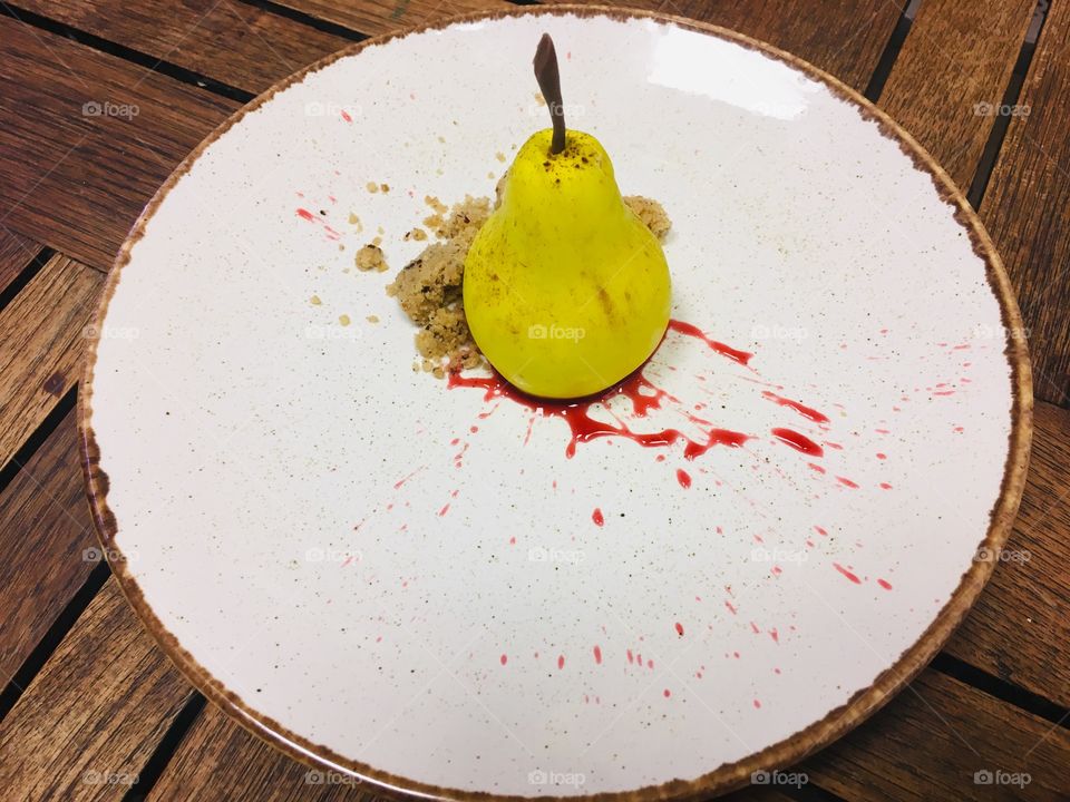 Pear dessert 